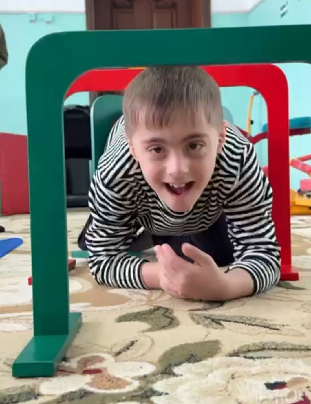 Индивидуальное занятие по профилактике плоскостопия